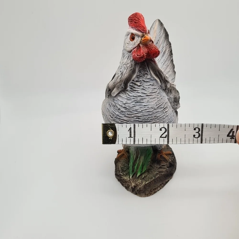 Cerrini Italy Farm Country Collectible Decor Figurine Hand Painted Resin